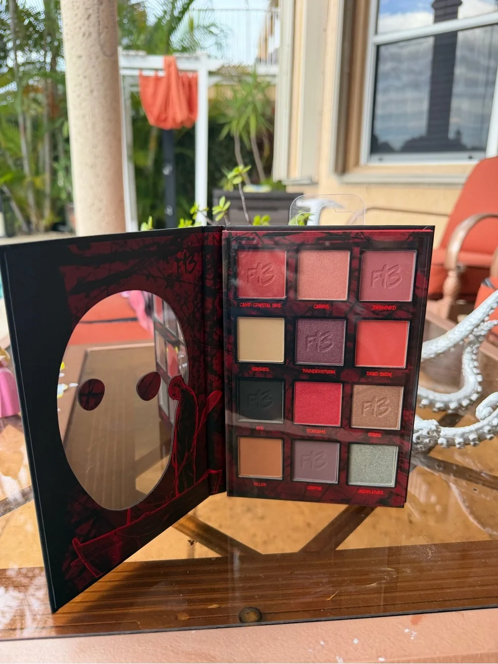 Friday the 13th Glow-In-The-Dark Eyeshadow Palette - 12 Shades